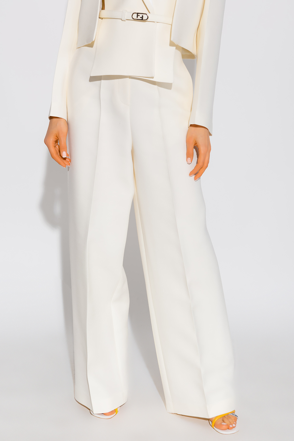 Wool trousers Fendi - SchaferandweinerShops Uganda - Gcds